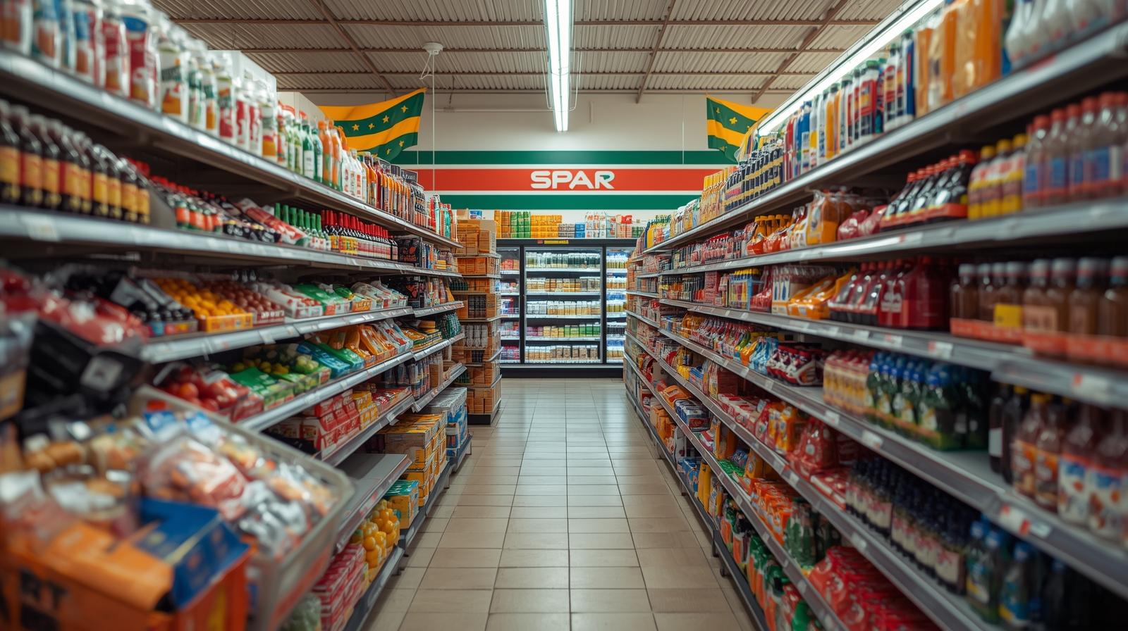 grocery store spar in paarl